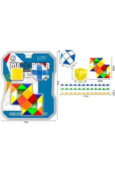 OEM Set Merkpol Rigla Magică de puzzle-uri educative și creative