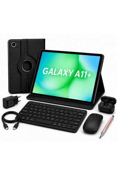 Samsung GALAXY TAB A11 Plus 8gb 256gb 11 İNÇ (KALEM HEDİYE) Kılıf Klavye Mous...