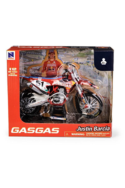 OEM Model de motocicletă GASGAS MC450F Justin Barcia 1:12 New Ray 2020 TLD