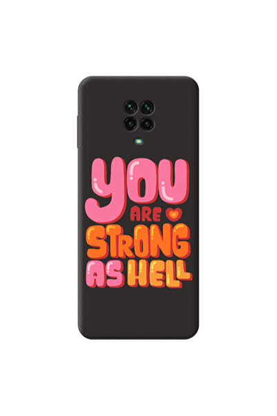 Other Xiaomi Redmi Note 9 Pro You are Love Strong Black Colored Silicone TPU ...