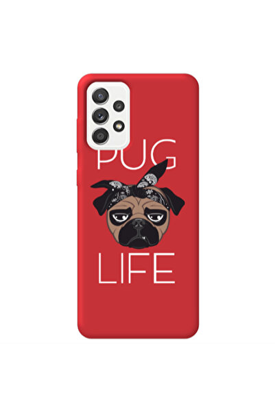 Other Samsung A23 Pug Life Red Colored Silicone TPU Θήκη