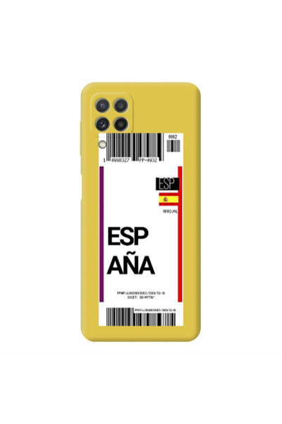 Other Samsung A22 4G Espana Arrival Yellow Colored Silicone TPU Θήκη