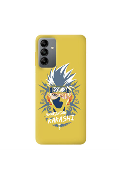 Other Samsung A04S Anime Mangoo Yellow Colored Silicone TPU Θήκη