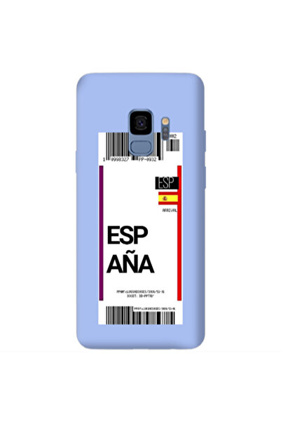 Other Samsung S9 Plus Espana Arrival Light Purple Colored Silicone TPU Θήκη