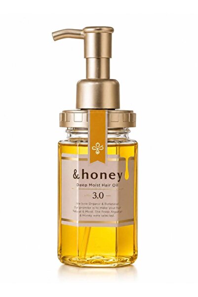 &Honey & Honey Deep Moist Hair Oil Step 3.0 Damask Rose Honey Scent Moisturiz...