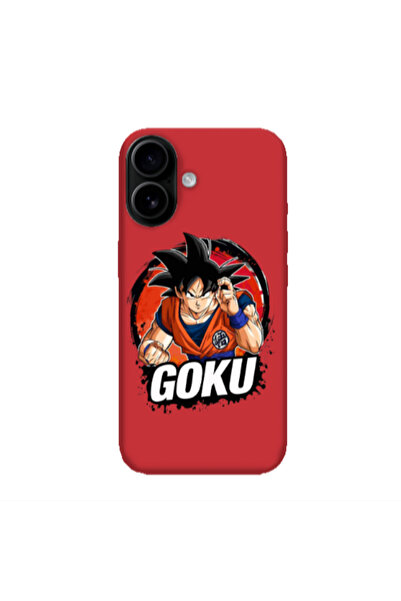 Other Apple Iphone 16 plus Dragon Ball Red Colored Silicone TPU Θήκη