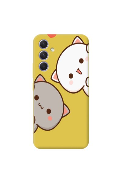 Other Samsung A26 We are here Yellow Colored Silicone TPU Θήκη