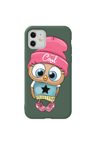 Other Apple iPhone 11 Cool Star Dark Green Colored Silicone TPU Θήκη