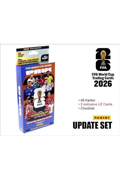 Panini Adrenalyn XL FIFA World Cup 2026 Trading Cards Card Upgrade Set