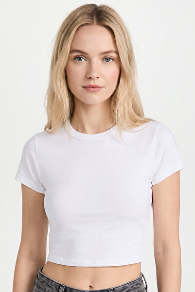 MİSTİRİK Pomonte Model Body Cotton Textured Flexible Sweat-Absorbent Fabric S...