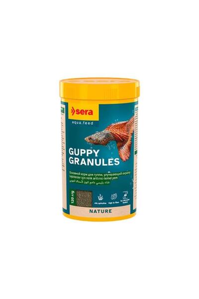 SERA Guppy Granules Lepistes Balığı Yemi 250 Ml 120 Gr