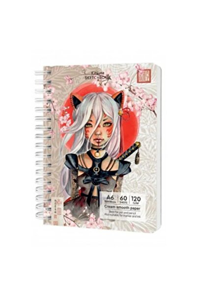 MC Micostore Blocnotes A6 , 60 file, 120g, velin, cu spira, 10.5x14.8cm, kits...