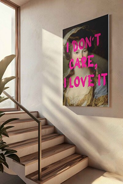 INNOVI I don't care, I love it Canvas