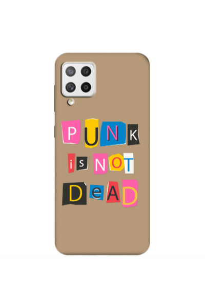 Other Samsung A42 5G Punk is not Dead Brown Colored Silicone TPU Θήκη