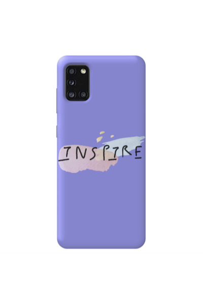 Other Samsung A41 Inspire Purple Colored Silicone TPU Θήκη