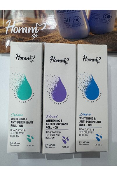 opsiyonel 1 adet Beyazlatıcı etkili ter önleyici roll-on