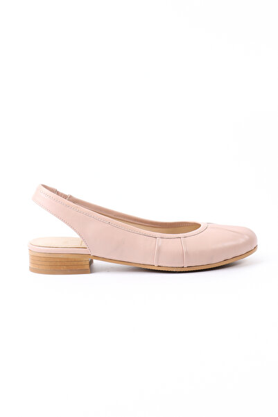 Tuna Genuine Leather Powder Women's Shoes - Z2560