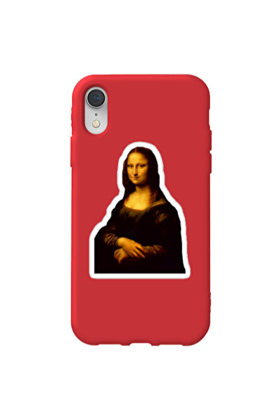Other Apple iPhone Xr Davinci Red Colored Silicone TPU Θήκη