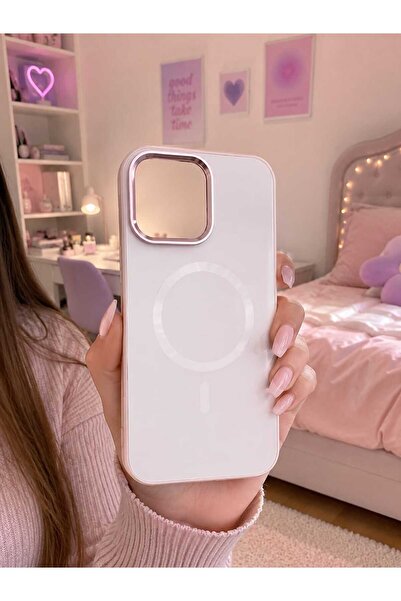 Case I PHONE 16 PRO MAX Premium MagSafe Uyumlu Şeffaf Mat Telefon Kılıfı | Ka...