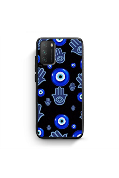 Other Xiaomi Poco M3 Eye in hand Black Glossy Θήκη