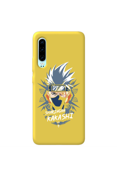 Other Huawei P30 Anime Mangoo Yellow Colored Silicone TPU Θήκη