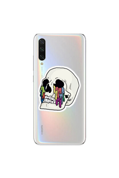 Other Xiaomi Mi 9 Lite Skull Transparent Silicone TPU Θήκη