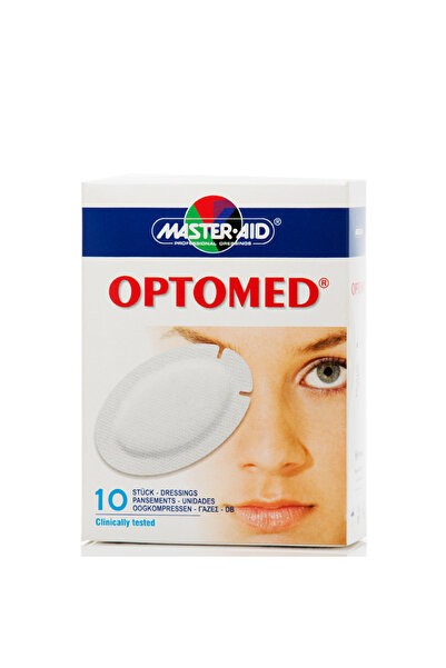 Master Aid | Optomed Αυτοκόλλητη Οφθαλμική Γάζα | 10τμχ