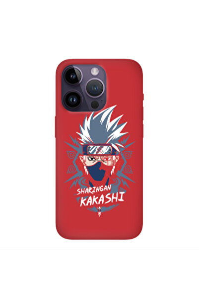 Other Apple iPhone 14 Pro Anime Mangoo Red Colored Silicone TPU Θήκη