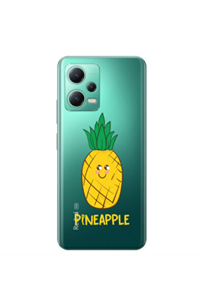 Other Xiaomi Redmi Note 12 Pro 5G Pineapple Transparent Silicone TPU Θήκη