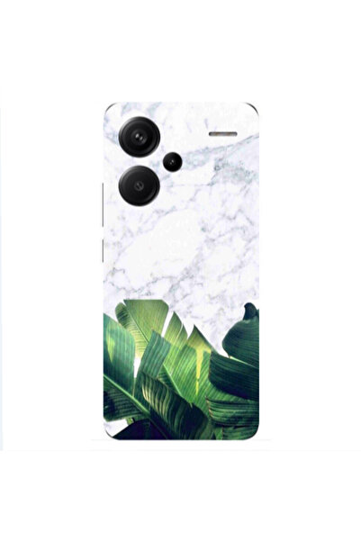 Other Xiaomi Redmi Note 13 Pro+ 5G Marble Laves Transparent Silicone TPU Θήκη