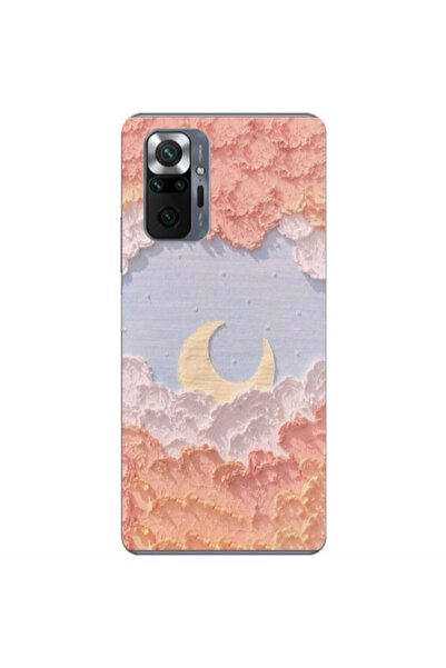 Other Xiaomi Redmi Note 10 Pro 4G Moon Clouds Transparent Silicone TPU Θήκη