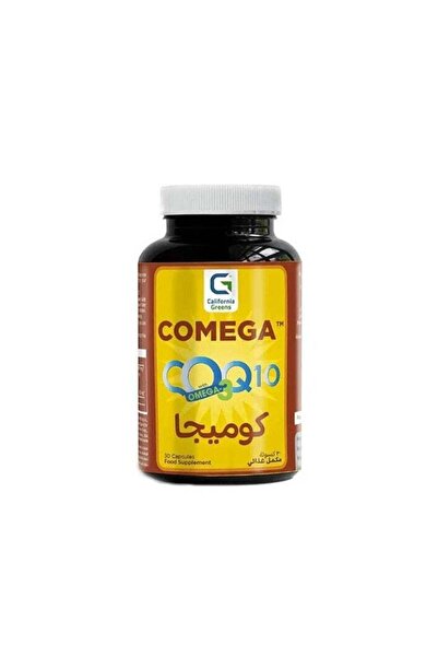 California Greens Comiga CoQ10 and Omega 3 Food Supplement 30 Capsules
