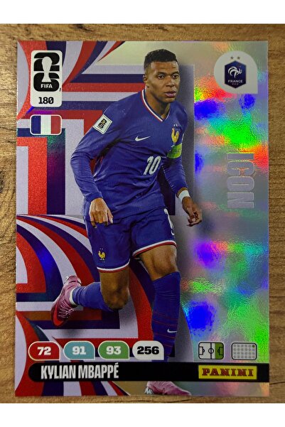 Panini FWC 26 Kylian Mbappe Icon France World Cup Card