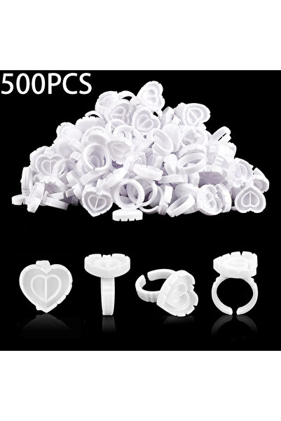 choice2 A0015-White 500PCS Wholesale 500Pcs Disposable Container Tools Lash S...