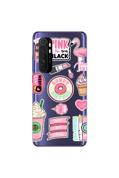 Other Xiaomi Mi Note 10 Lite Donut disturb Transparent Silicone TPU Θήκη