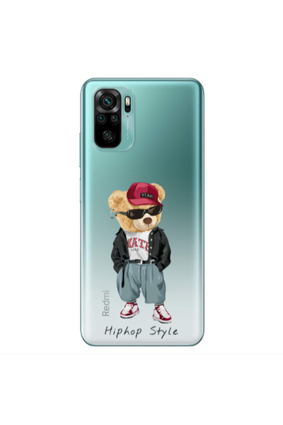 Other Xiaomi Redmi Note 10 4G Hip hop style Transparent Silicone TPU Θήκη