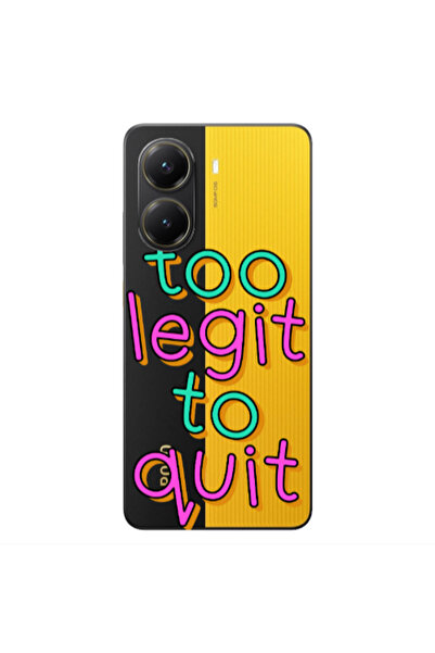 Other Xiaomi Poco X7 Pro Too Legit To Quit Transparent Silicone TPU Θήκη