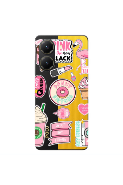 Other Xiaomi Poco X7 Pro Donut disturb Transparent Silicone TPU Θήκη