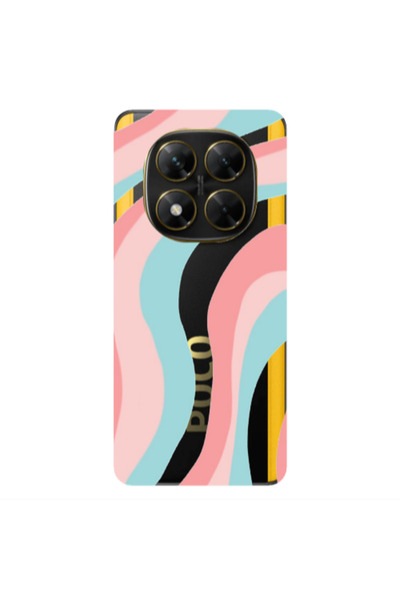 Other Xiaomi Poco X7 Colored lines Transparent Silicone TPU Θήκη