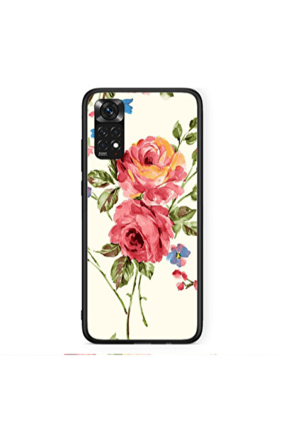 Other Xiaomi Redmi Note 11 4G Violet and rose Black Glossy Θήκη