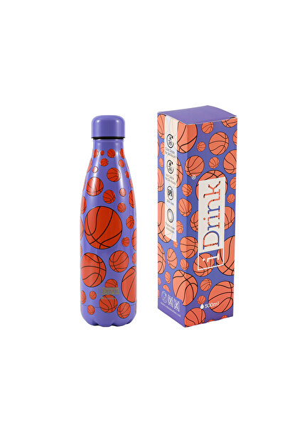 i-Drink Θερμός Μπουκάλι i Drink 500ml - Μπάσκετ