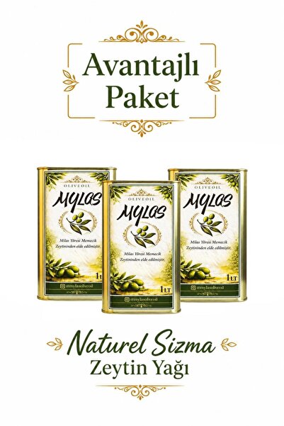 mylas olive oil Erken Hasat Natürel Sızma Zeytinyağı