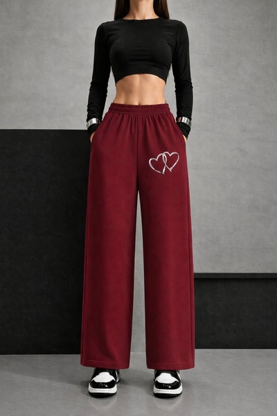 ZAVIXO Women's Wide Leg 100% Cotton Trousers Urban Casual Style
