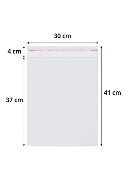 MC Micostore Punga PVC, 30X41cm, 0.4 microni, cu clapeta adeziva