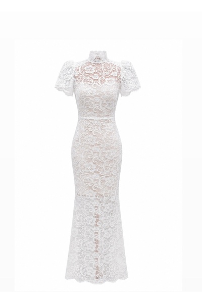 LAULEİ Nysa Lace Long Dress