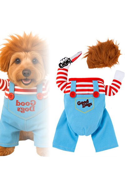 Korbi Costum de Halloween pentru câine Chucky