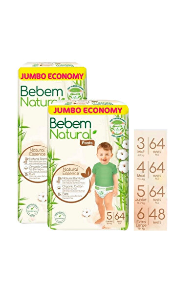Bebem Pants Jumbo Maxi Size 4 64's