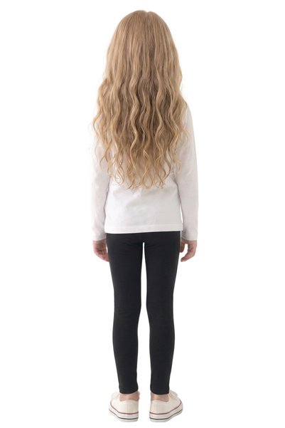 KİAGU Black Basic Tights - Non-Sweating, Stretchy Fabric, Cotton Seasonal Black Girls' Tights