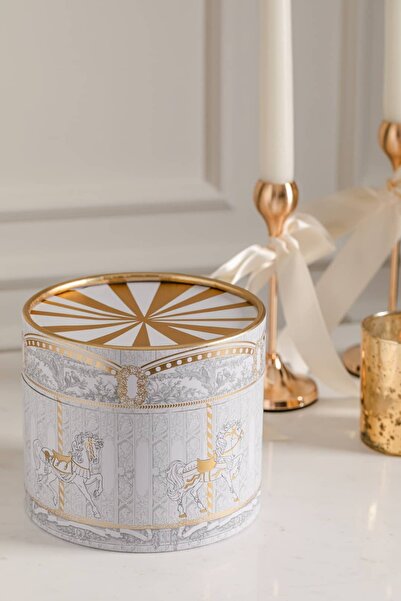 Ambalaj Hikayeleri SİLİNDİR KUTU CAROUSEL 14X12CM (2 ADET )
