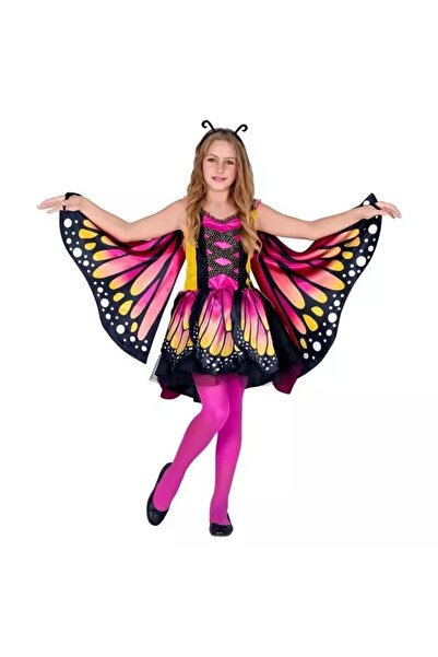Widmann Costum fluture fete, Widmann, Roz, 116cm